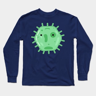 sick face of corona Long Sleeve T-Shirt